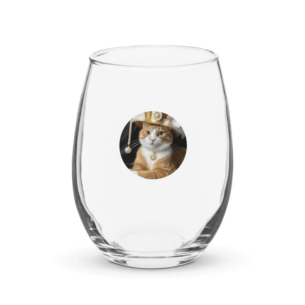 PugMug Custom Jack Jack Stemless Wine Glass
