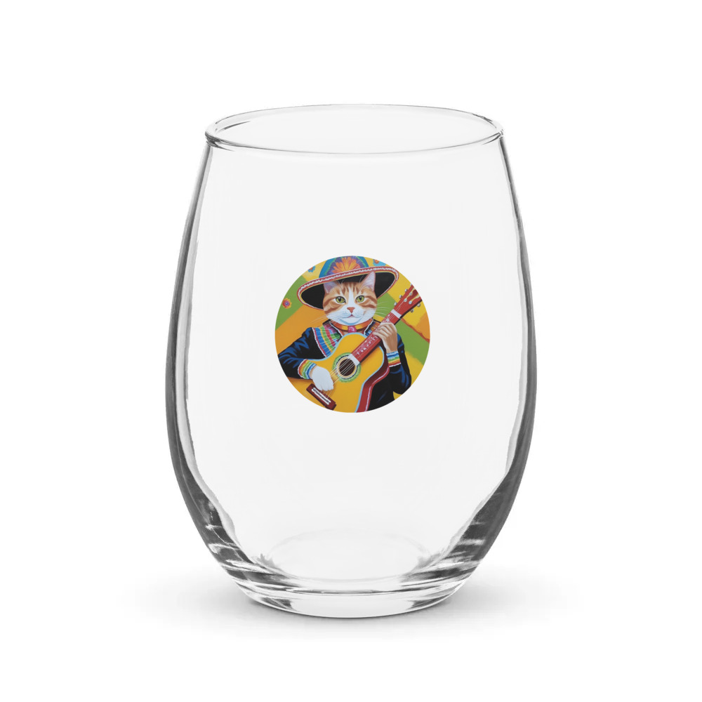 PugMug Custom Jack Jack Stemless Wine Glass