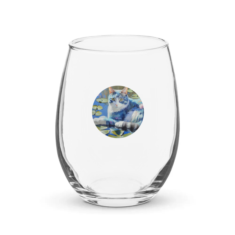 PugMug Custom Jack Jack Stemless Wine Glass