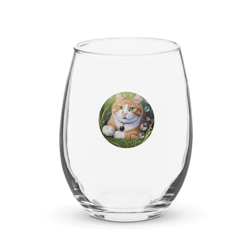 PugMug Custom Jack Jack Stemless Wine Glass