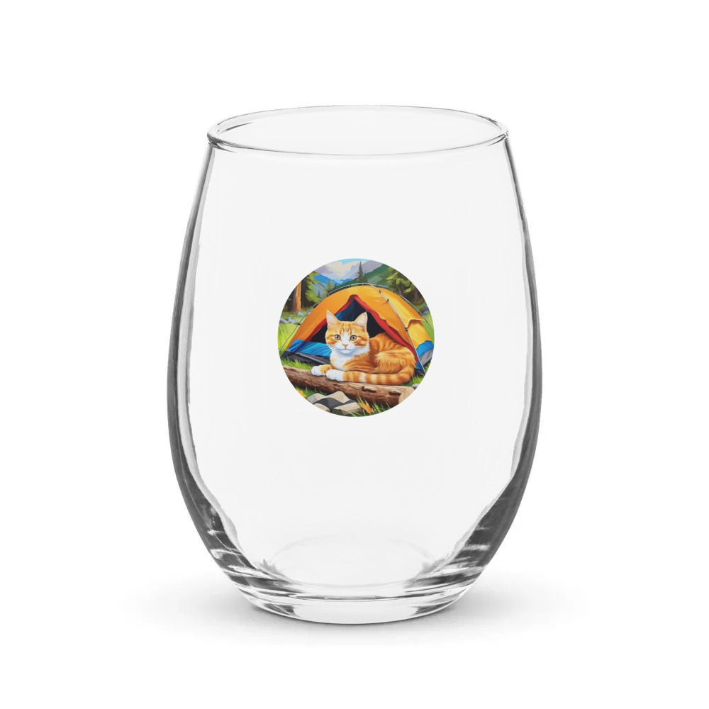 PugMug Custom Jack Jack Stemless Wine Glass