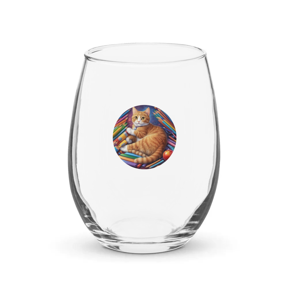 PugMug Custom Jack Jack Stemless Wine Glass