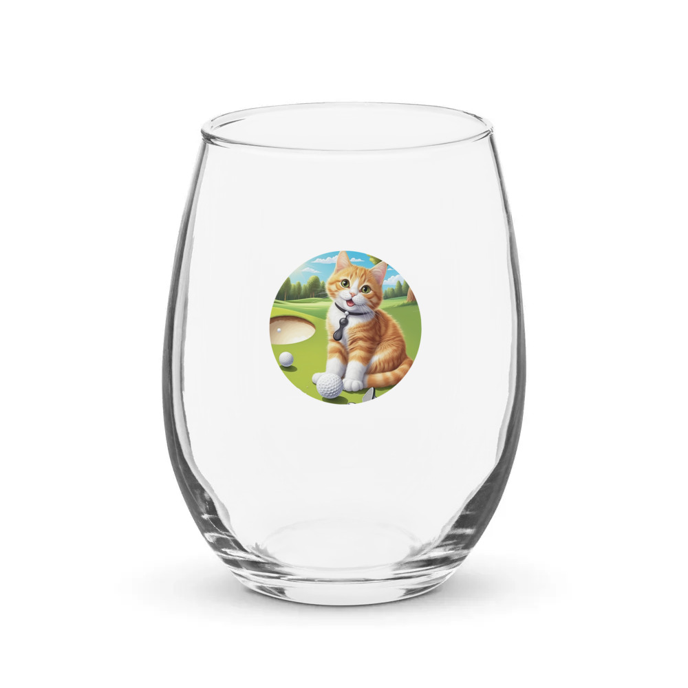 PugMug Custom Jack Jack Stemless Wine Glass