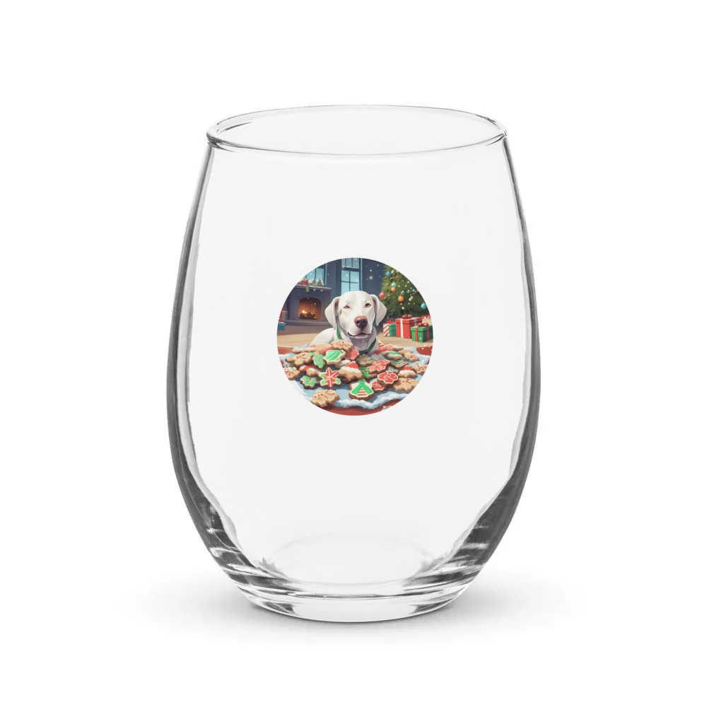 PugMug Custom Penny Stemless Wine Glass