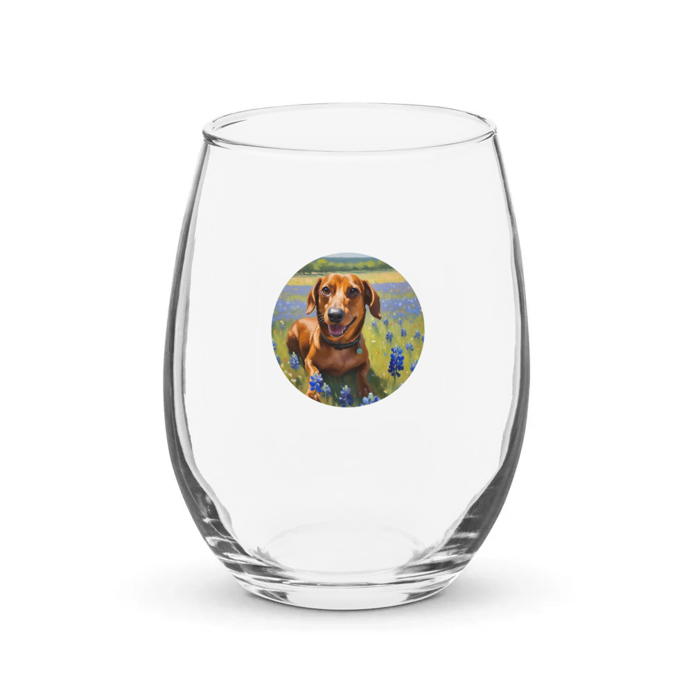 PugMug Custom Rex Stemless Wine Glass