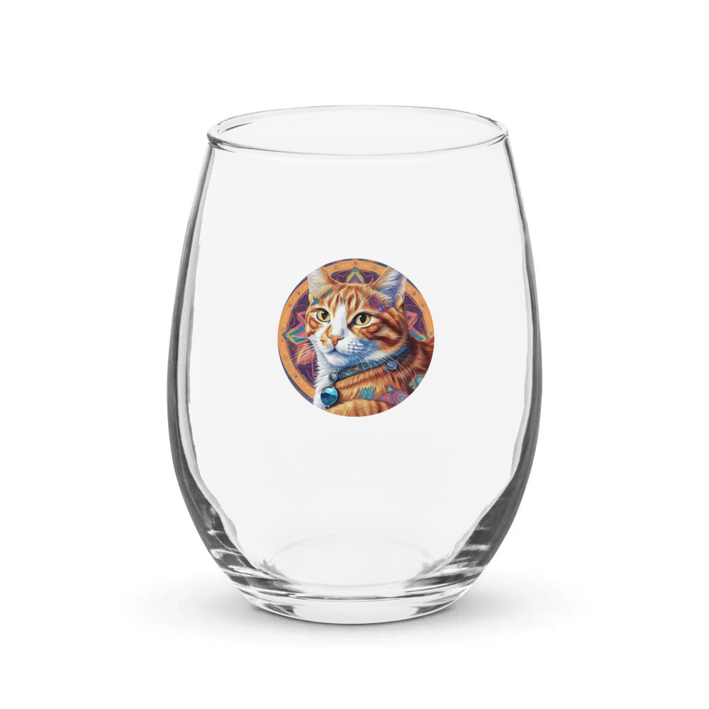 PugMug Custom Jack Jack Stemless Wine Glass