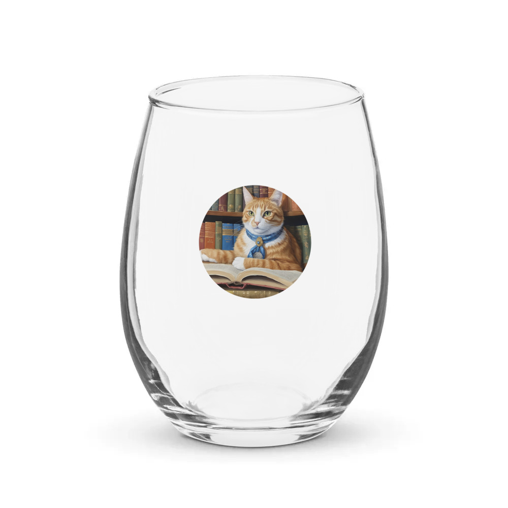 PugMug Custom Jack Jack Stemless Wine Glass