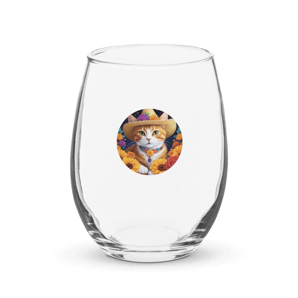 PugMug Custom Jack Jack Stemless Wine Glass