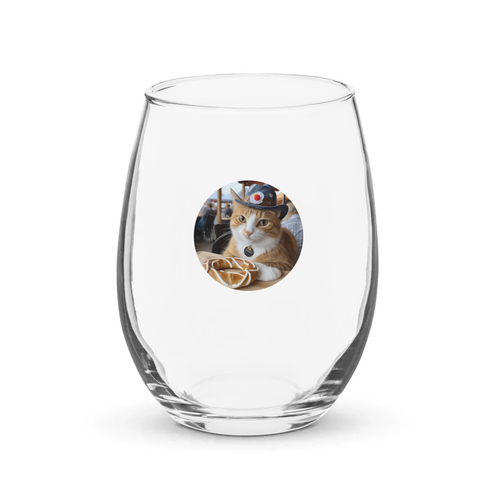 PugMug Custom Jack Jack Stemless Wine Glass