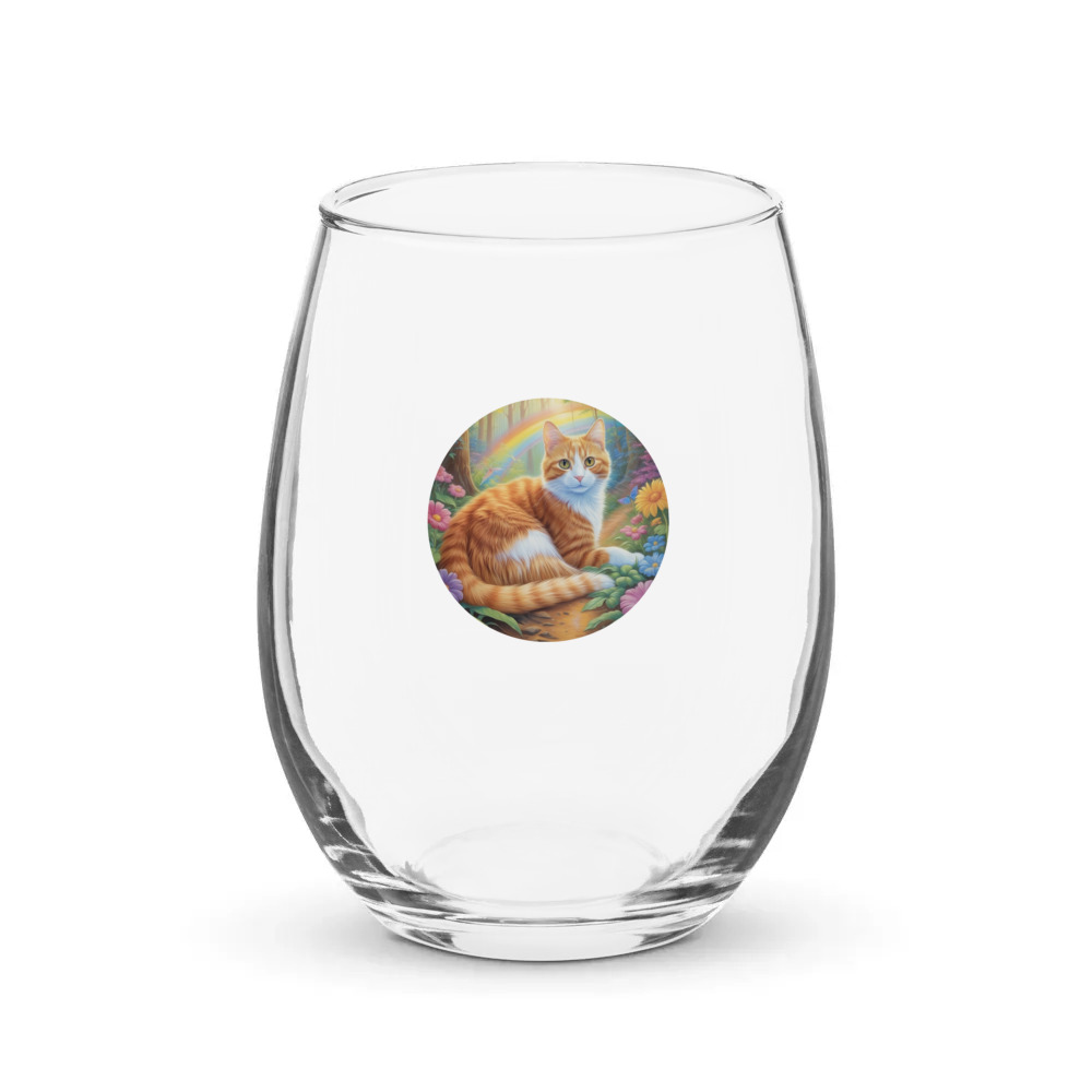 PugMug Custom Jack Jack Stemless Wine Glass