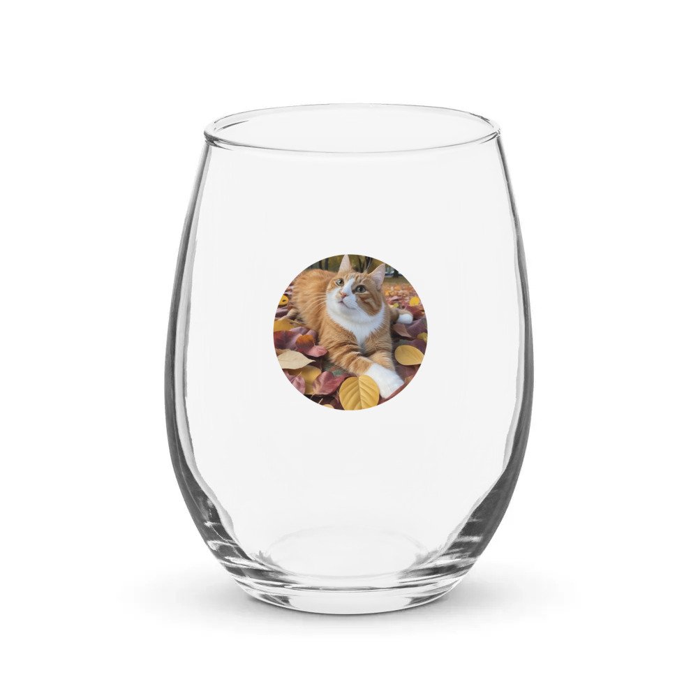 PugMug Custom Jack Jack Stemless Wine Glass