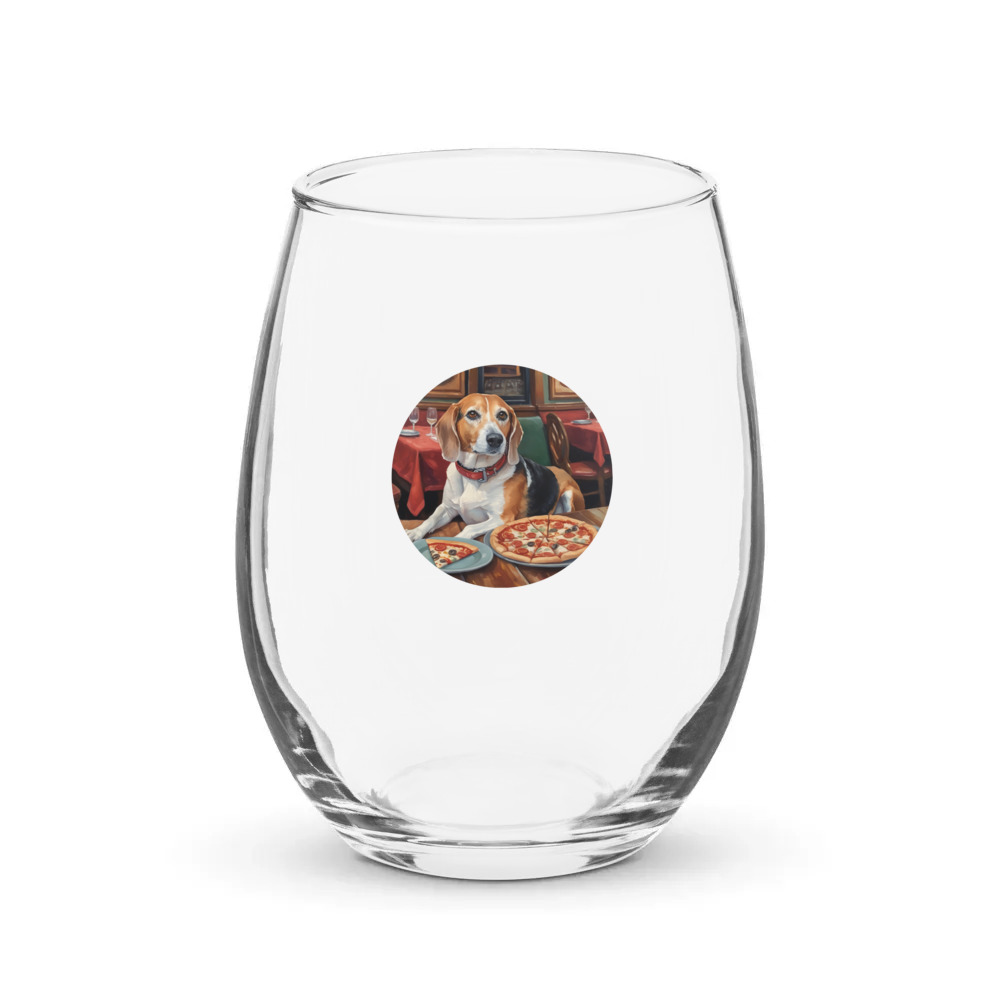 PugMug Custom Munchkin Stemless Wine Glass