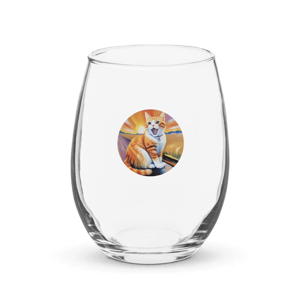PugMug Custom Jack Jack Stemless Wine Glass