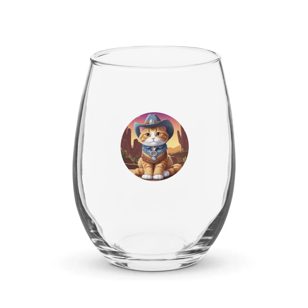 PugMug Custom Jack Jack Stemless Wine Glass