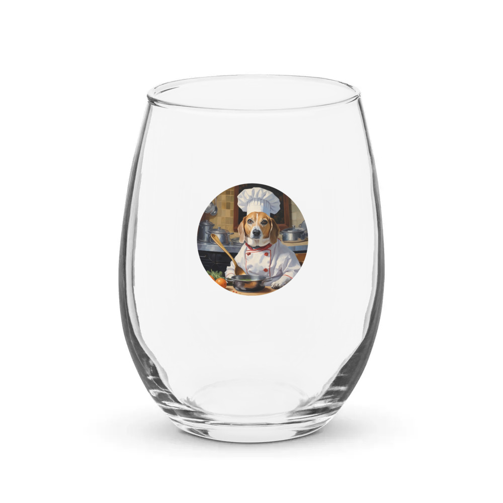 PugMug Custom Munchkin Stemless Wine Glass