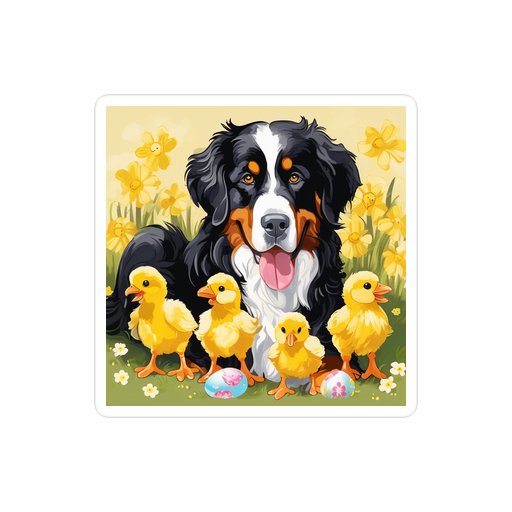 PugMug Custom Bernese Mountain Dog Sticker