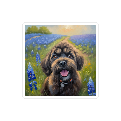 PugMug Custom Lily Sticker