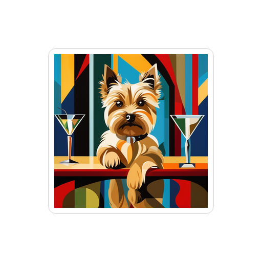 PugMug Custom Cairn Terrier Sticker