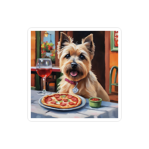 PugMug Custom Cairn Terrier Sticker