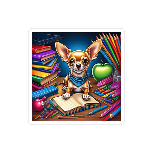 PugMug Custom Chihuahua Sticker