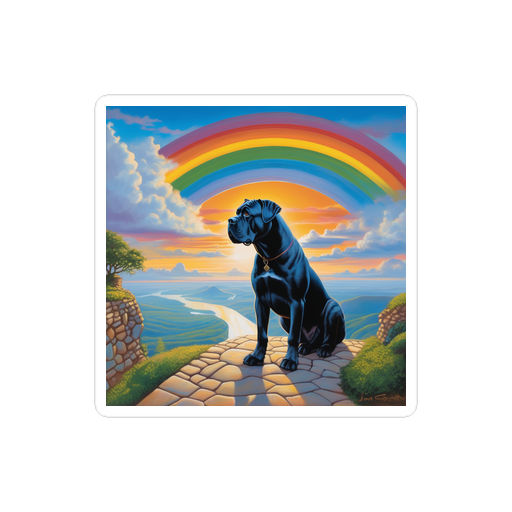 PugMug Custom Cane Corso Sticker