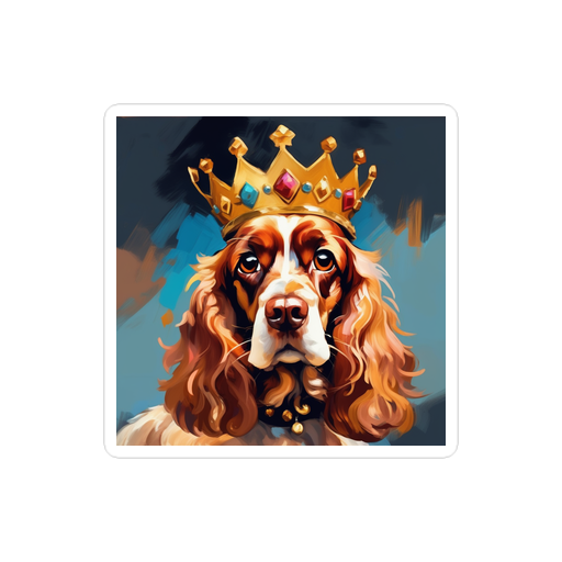 PugMug Custom Cocker Spaniel Sticker