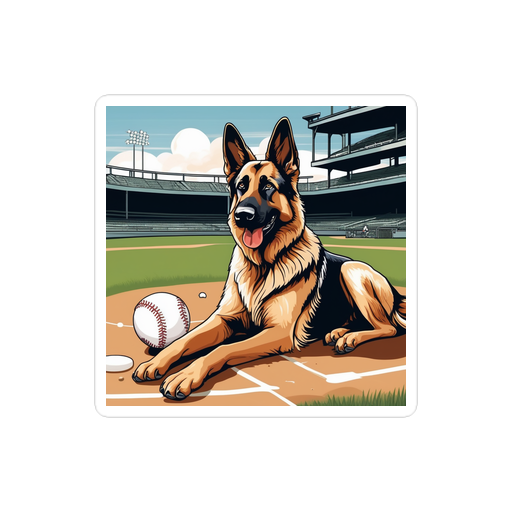 PugMug Custom German Shepherd Dog Sticker