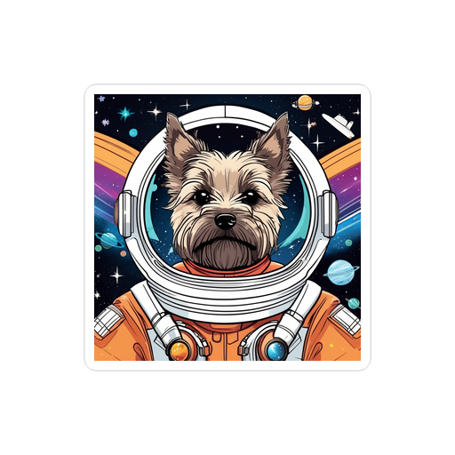 PugMug Custom Cairn Terrier Sticker