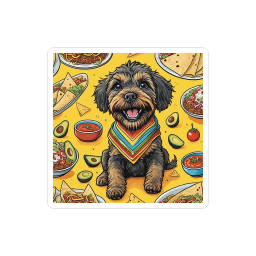 PugMug Custom Lily Sticker