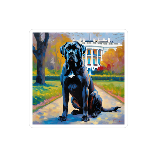 PugMug Custom Cane Corso Sticker