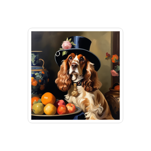 PugMug Custom English Cocker Spaniel Sticker