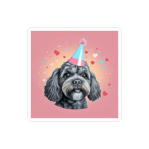 PugMug Custom Lily Sticker