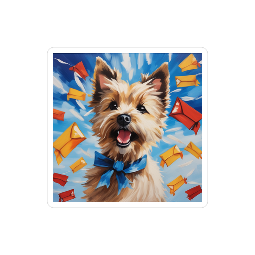 PugMug Custom Cairn Terrier Sticker