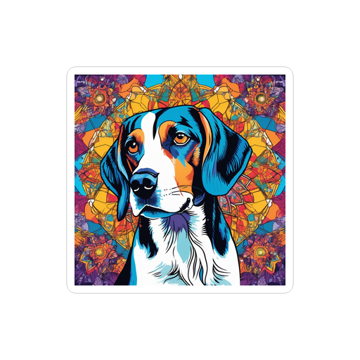 PugMug Custom Beagle Sticker