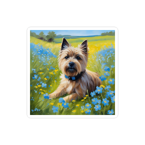 PugMug Custom Cairn Terrier Sticker