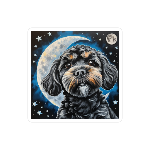 PugMug Custom Lily Sticker