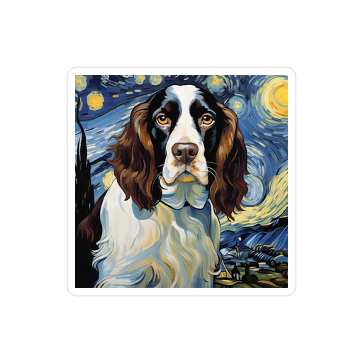 PugMug Custom English Springer Spaniel Sticker