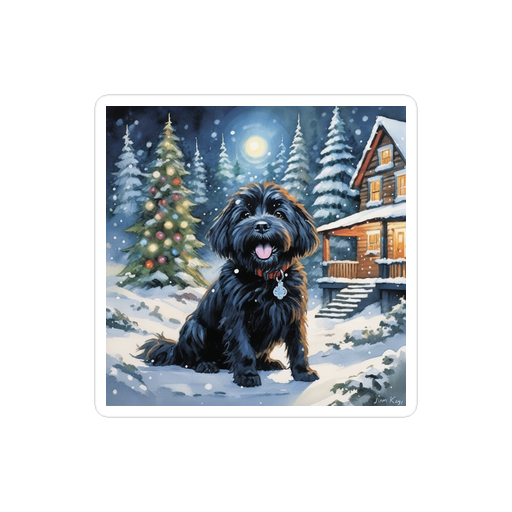 PugMug Custom Lily Sticker