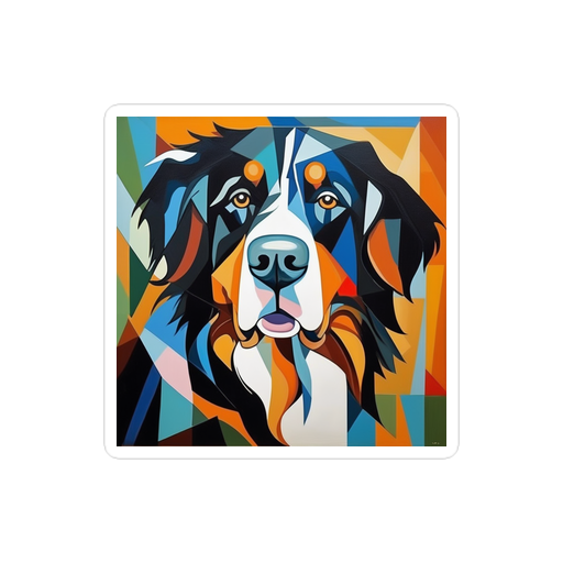 PugMug Custom Bernese Mountain Dog Sticker