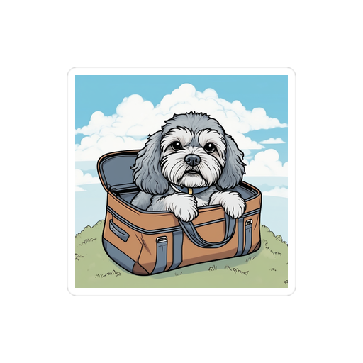 PugMug Custom Lily Sticker
