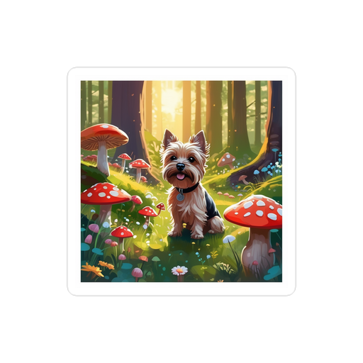 PugMug Custom Cairn Terrier Sticker