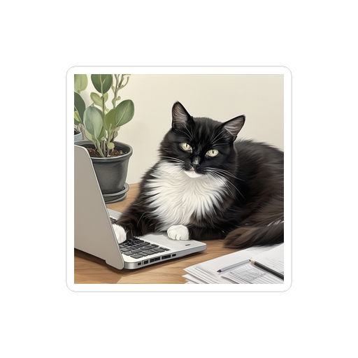 PugMug Custom Peerie Sticker