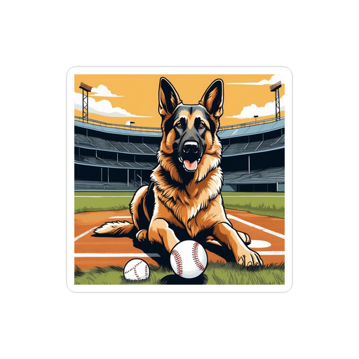PugMug Custom German Shepherd Dog Sticker