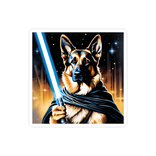 PugMug Custom German Shepherd Dog Sticker