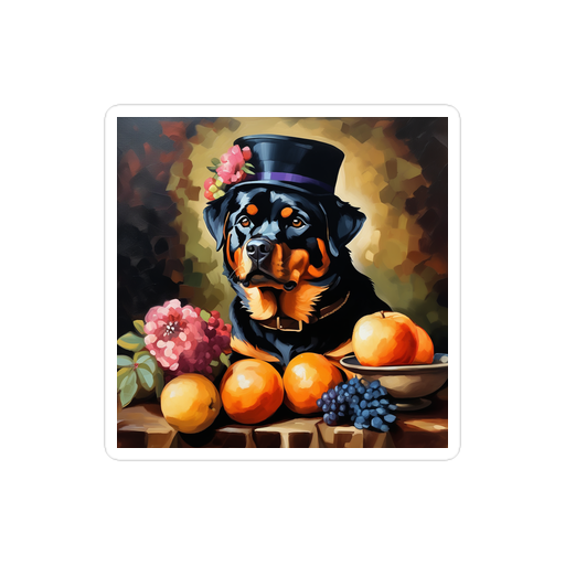 PugMug Custom Rottweiler Sticker