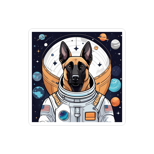 PugMug Custom Belgian Malinois Sticker