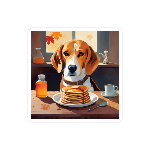 PugMug Custom Beagle Sticker