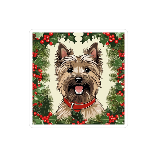 PugMug Custom Cairn Terrier Sticker