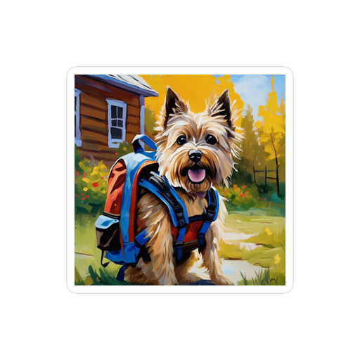 PugMug Custom Cairn Terrier Sticker