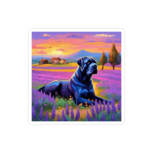 PugMug Custom Cane Corso Sticker